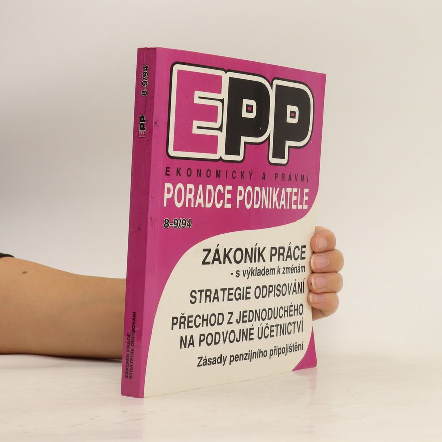 Autorenkollektiv Ekonomický a právní poradce podnikatele 8-9/94