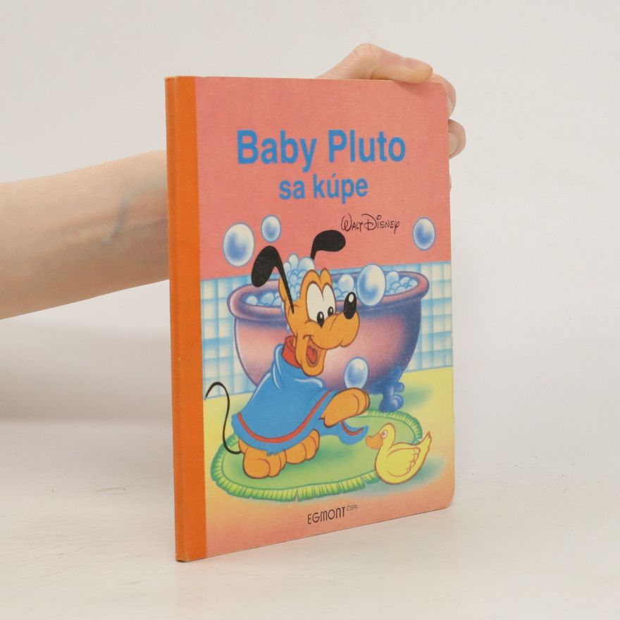 Walt Disney Baby Pluto sa kúpe