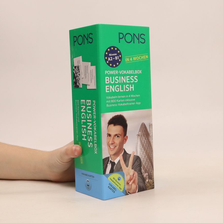 Brian Melican PONS Power-Vokabelbox Business Englisch in 4 Wochen