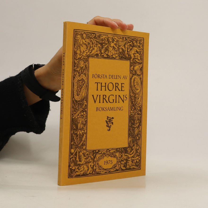Autorenkollektiv Första Delen Av Thore Virgins Boksamling