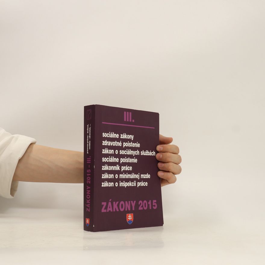 Kolektiv autorů Zákony 2015 III.