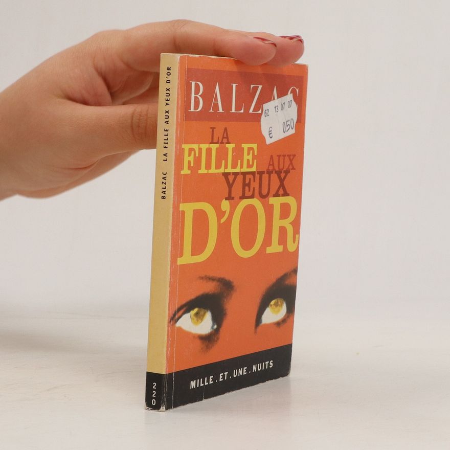 Honoré de Balzac La fille aux yeux d'or