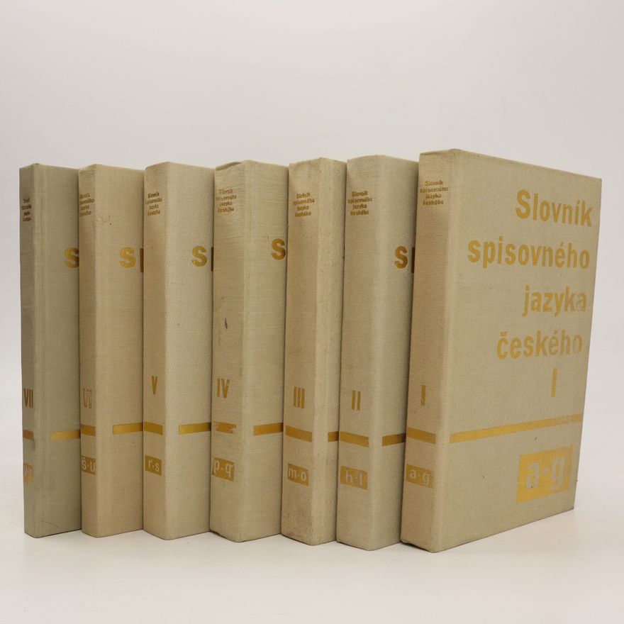 Autorenkollektiv Slovník spisovného českého jazyka 1-7