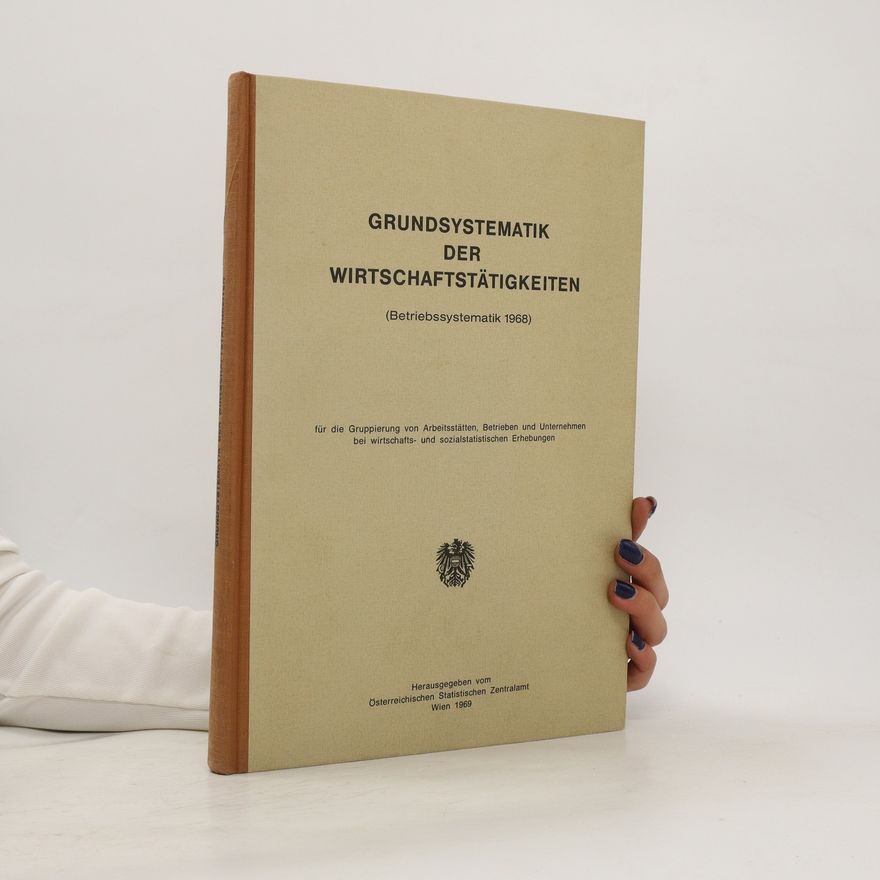 Kolektiv autorů Grundsystematik der Wirtschaftstätigkeiten