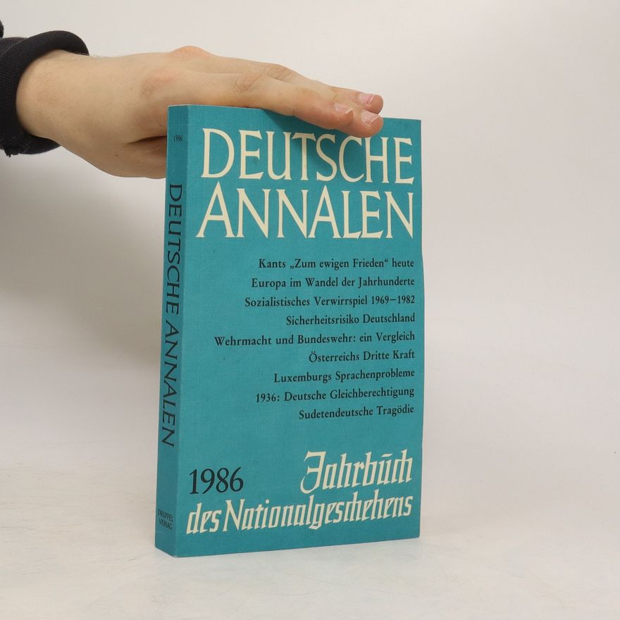 Autorenkollektiv Deutsche annalen 1986