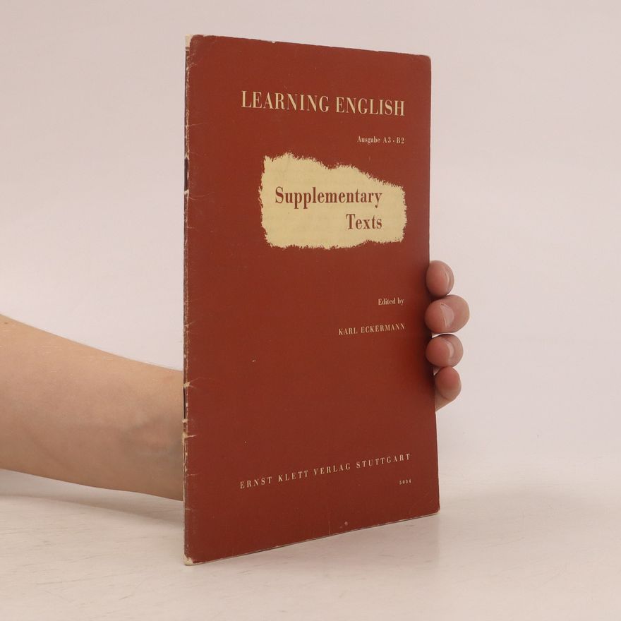 Karl Eckermann Learning English, Supplementary Texts