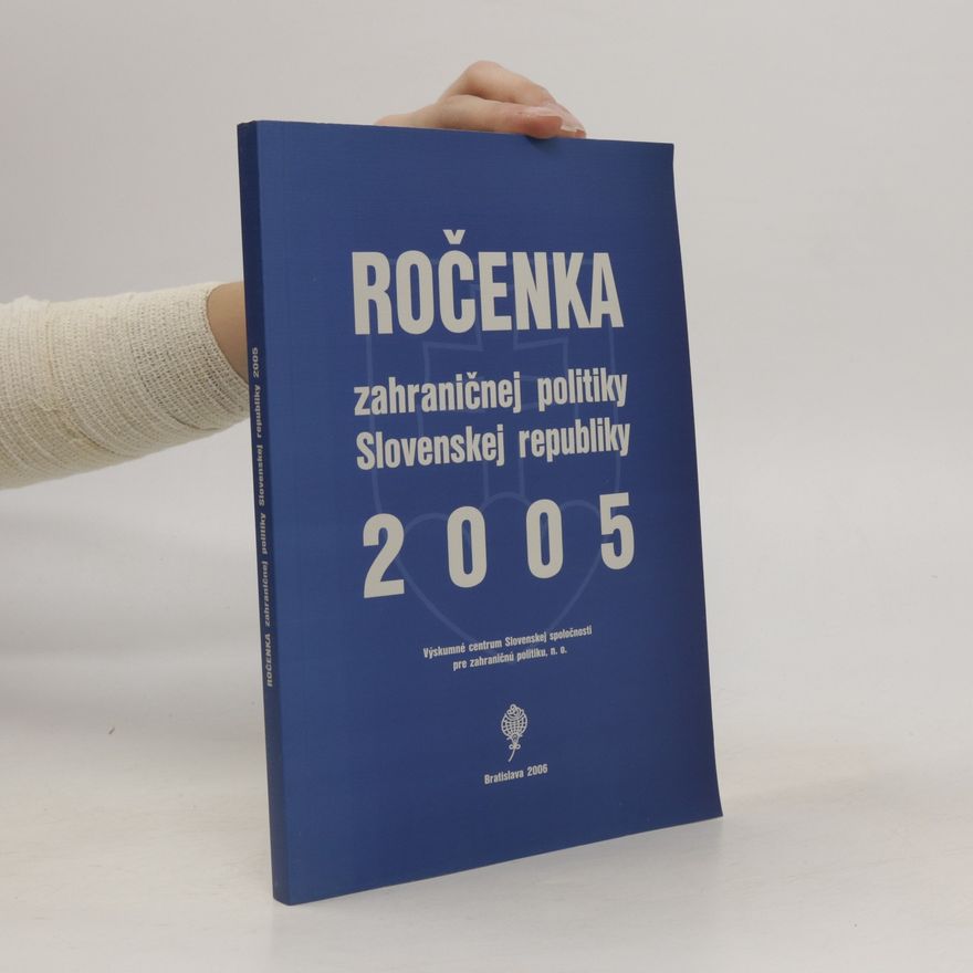 Peter Brezáni Ročenka zahraničnej politiky Slovenskej republiky ...