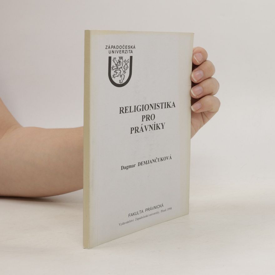 Dagmar Demjančuková Religionistika pro právníky