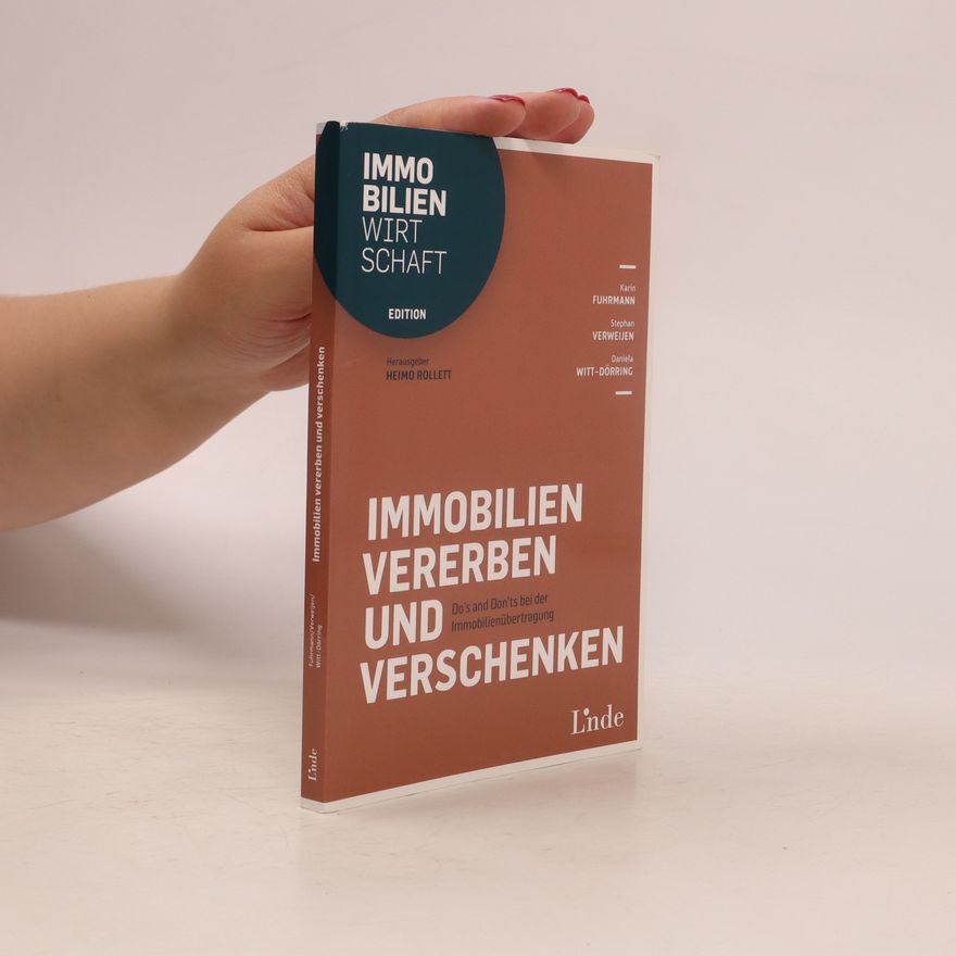 Karin Fuhrmann Immobilien vererben und verschenken