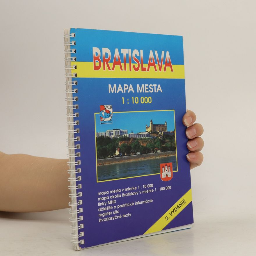 Vojenský kartografický ústav (Harmanec, Slovensko) Bratislava mapa mesta