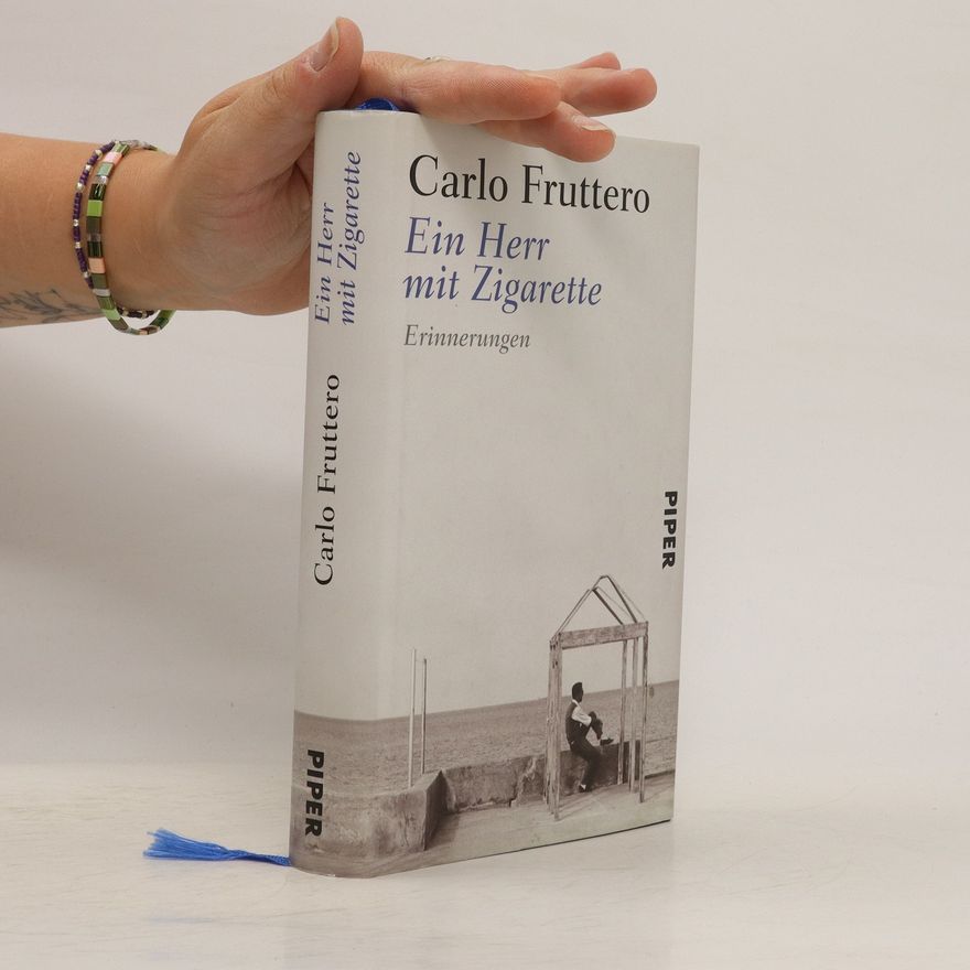 Carlo Fruttero Ein Herr mit Zigarette
