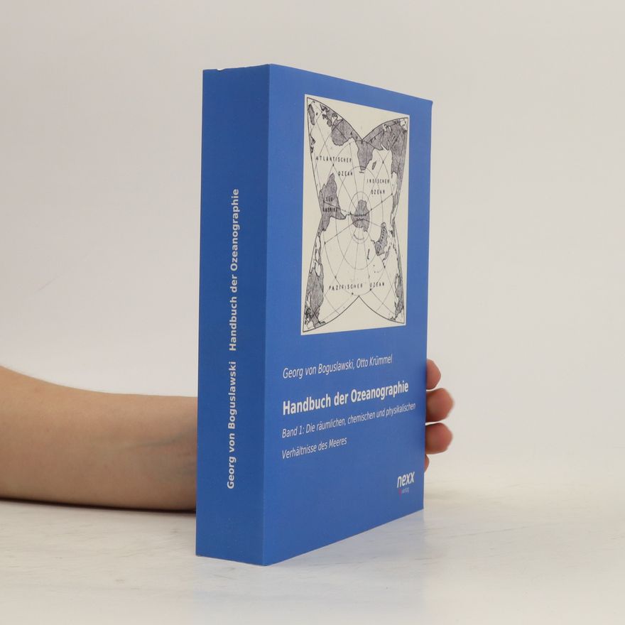 Otto Krümmel Handbuch der Ozeanographie