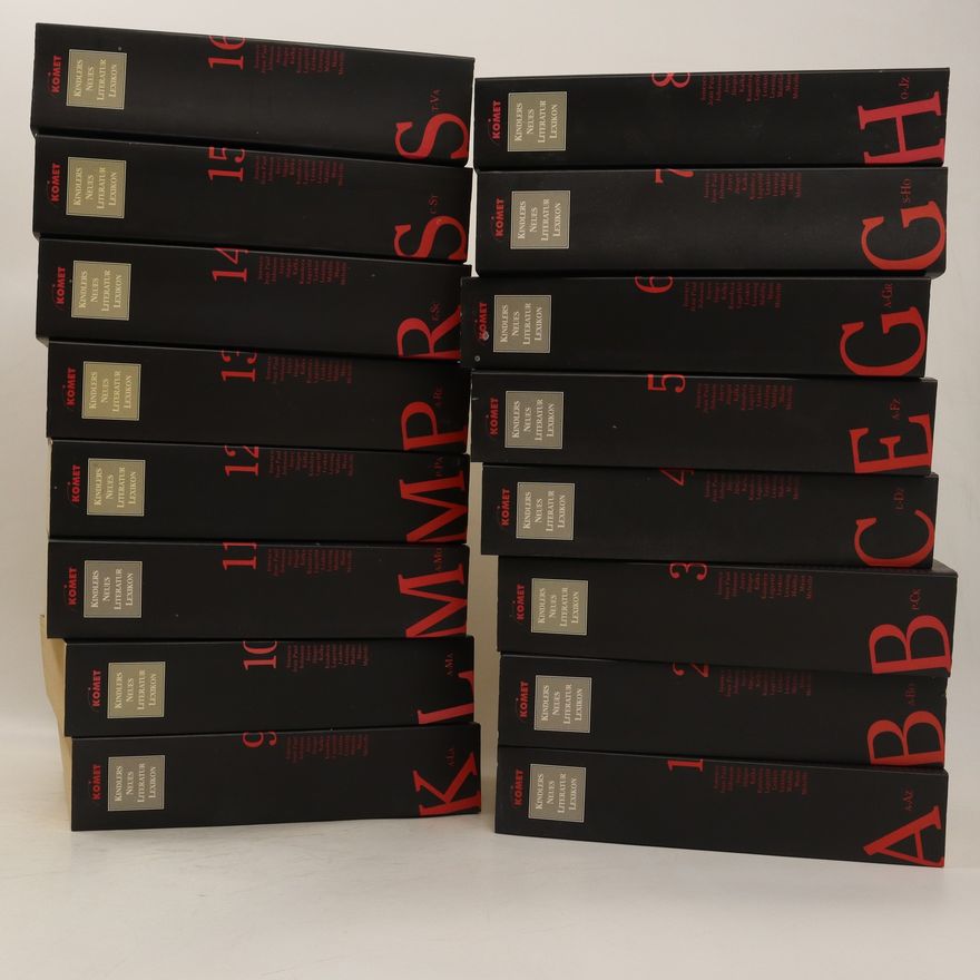 Various authors Kindlers Neues Literatur Lexikon 1-22
