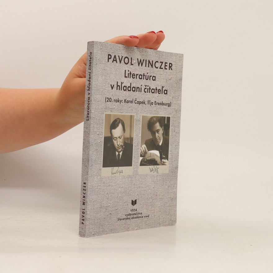 Pavol Winczer Literatúra v hl'adaní čitatel'a