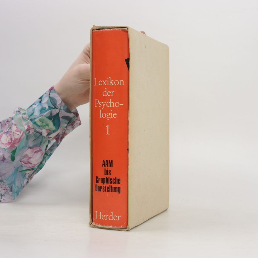 Various authors Lexikon der Psychologie 1