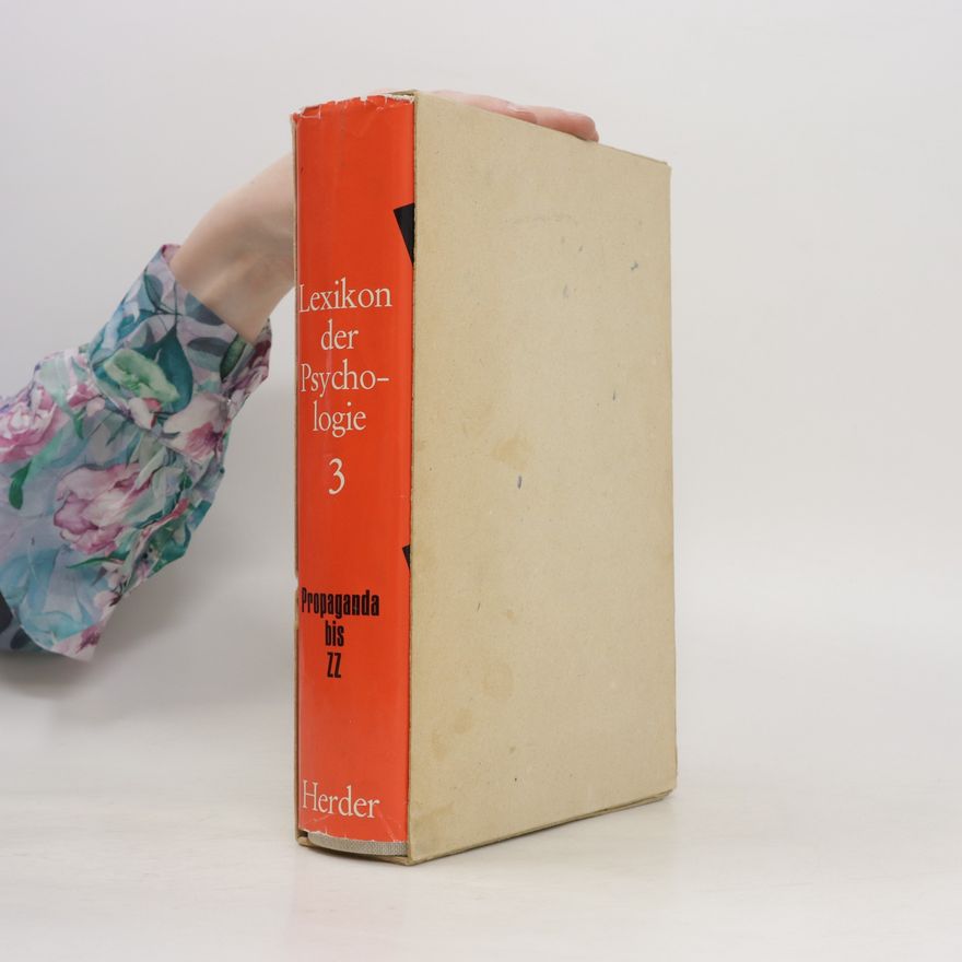 Various authors Lexikon der Psychologie 3