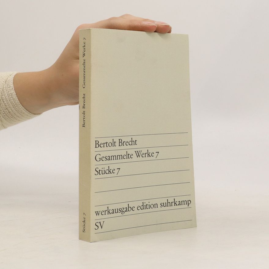 Bertolt Brecht Gesammelte Werke 7