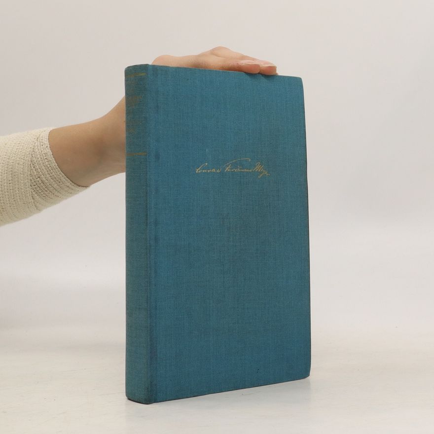 C. F. Meyer Sämtliche Werke. Band 1