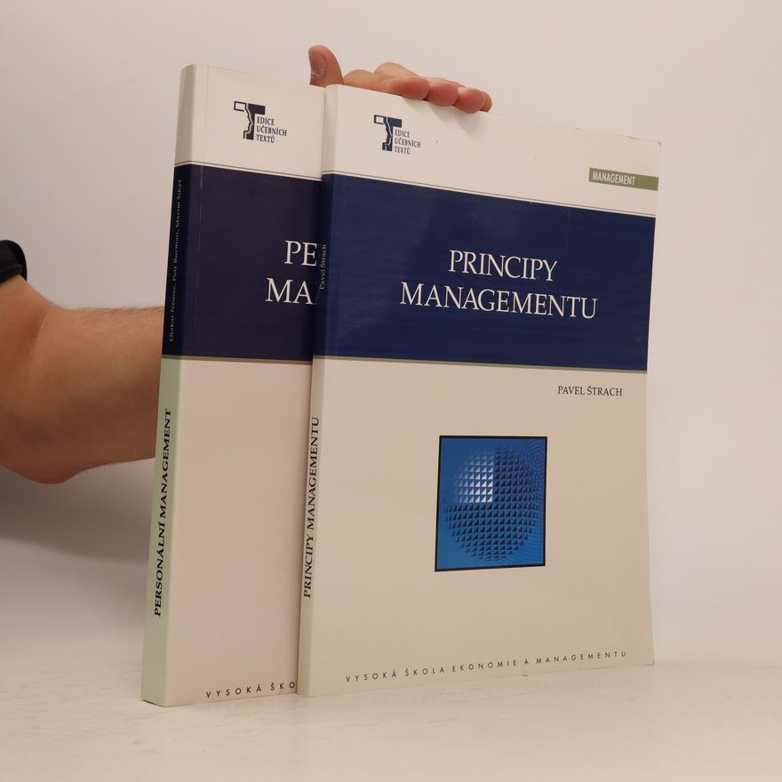 Pavel Štrach Principy managementu + Personální management