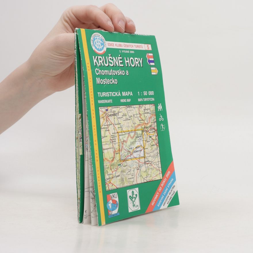 Kolektiv autorů Krušné hory. Chomutovsko a Mostecko : Turistická mapa. 1: 50000