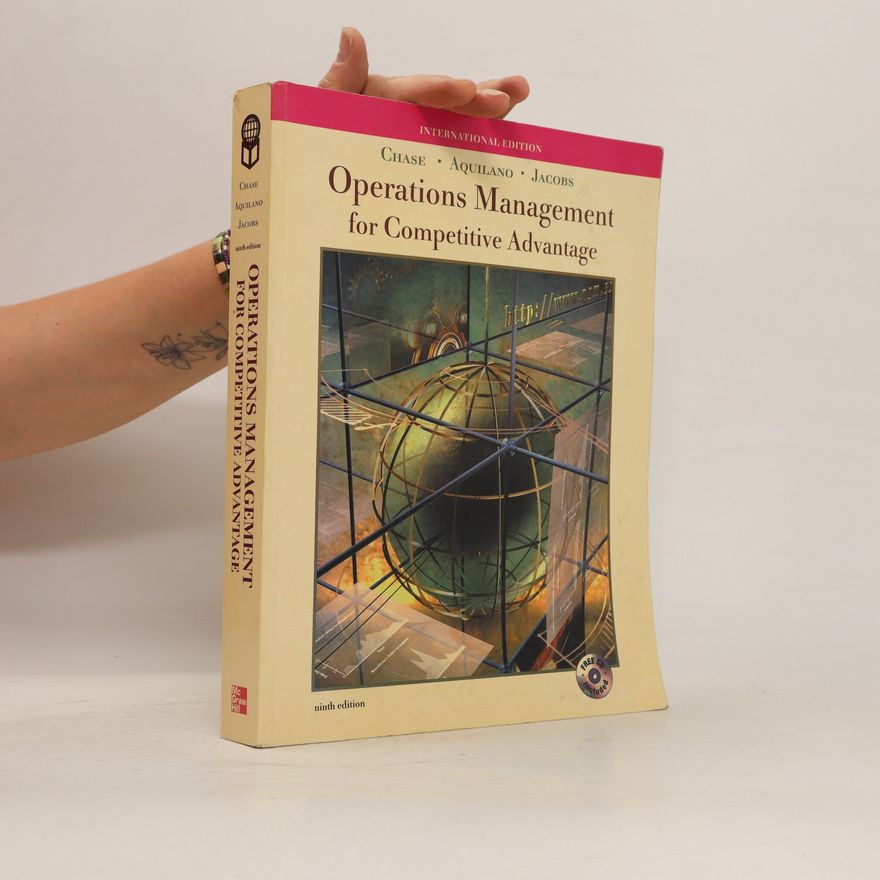 Nicholas J. Aquilano Operations Management for Competitive Advantage
