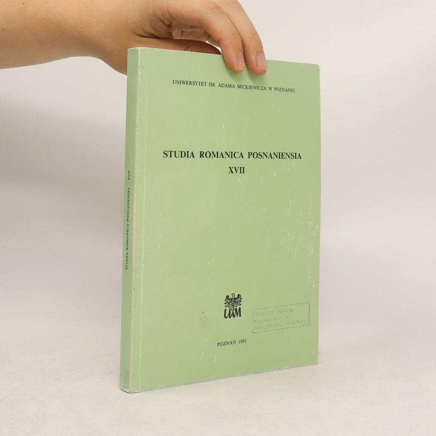 Autorenkollektiv Studia Romanica Posnaniensia XVII