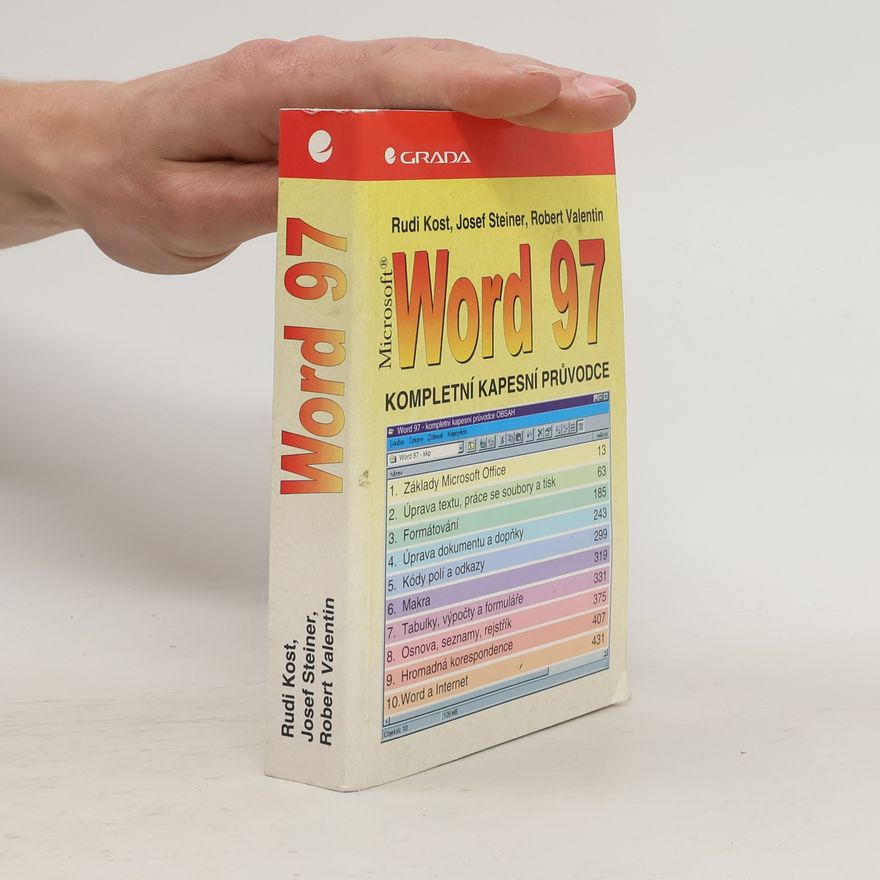 Rudi Kost Word 97: kompletní kapesní průvodce