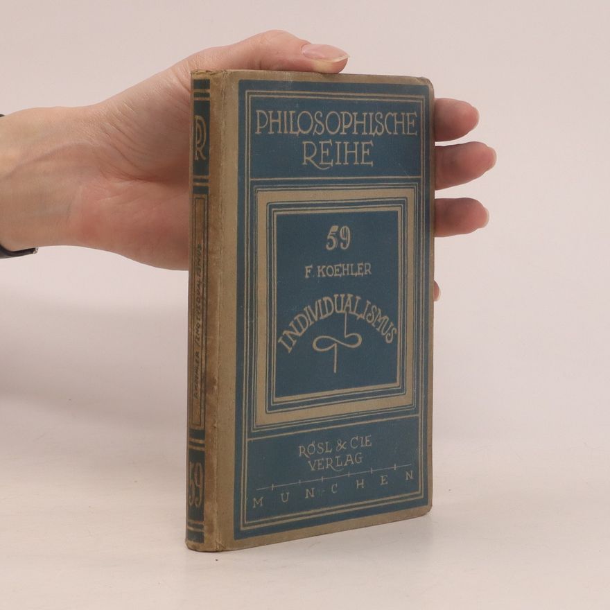 F. Koehler Philosophische Reihe 59