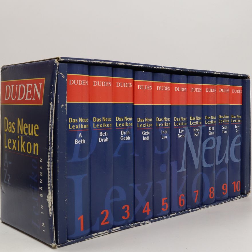 Autorenkollektiv Duden, Das Neue Lexikon 1-10