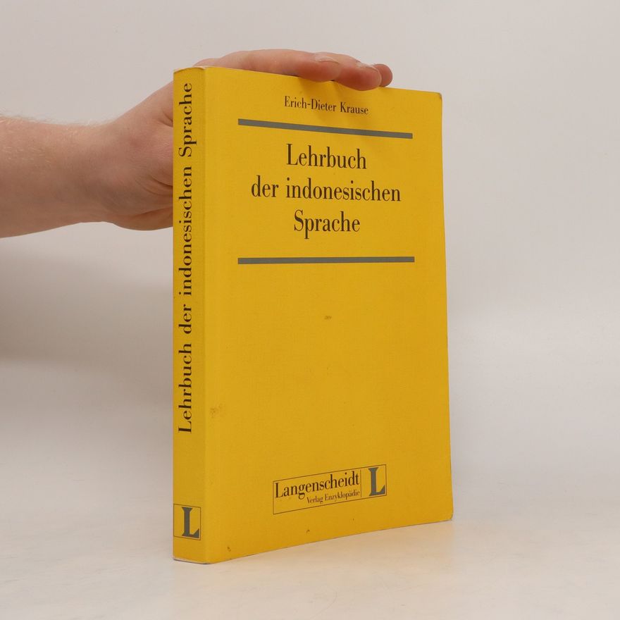 Erich Dieter Krause Lehrbuch der indonesischen Sprache