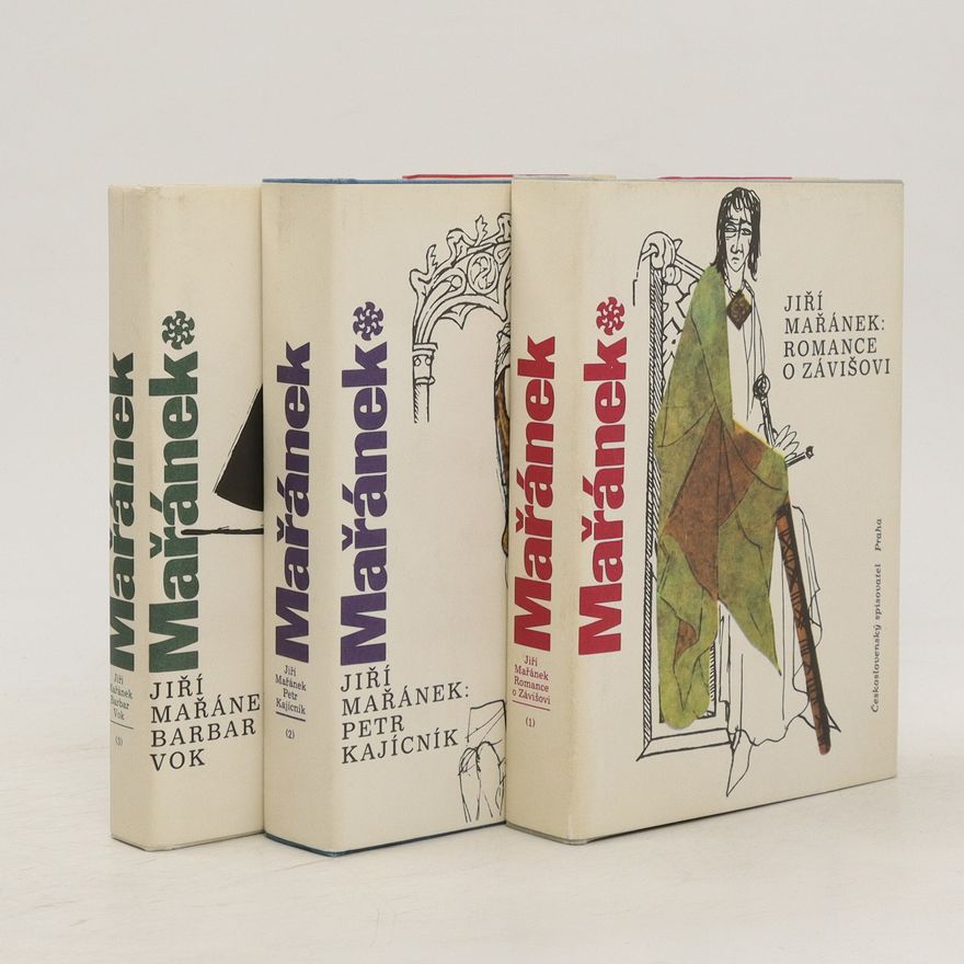 Jiří Mařánek Trilogie pětilisté růže 1.-3. díl