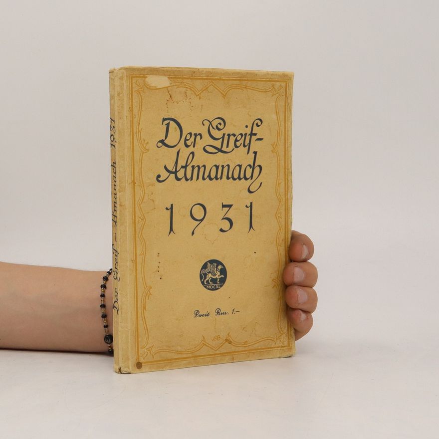 Autorenkollektiv Der Greif Almanach 1931