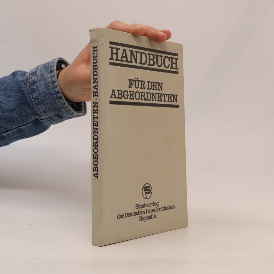 HansWerner Alms Handbuch für den Abgeordneten