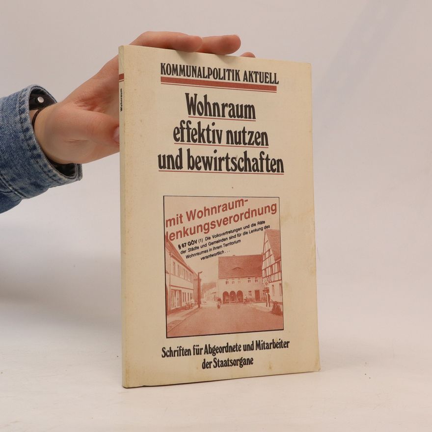 Werner Herzig Wohnraum effektiv nutzen und bewirtschaften