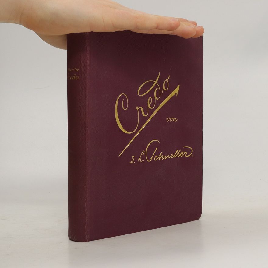 D. Ludwig Schneller Credo Das Apostolische Glaubensbekenntnis in achtzehn Predigten