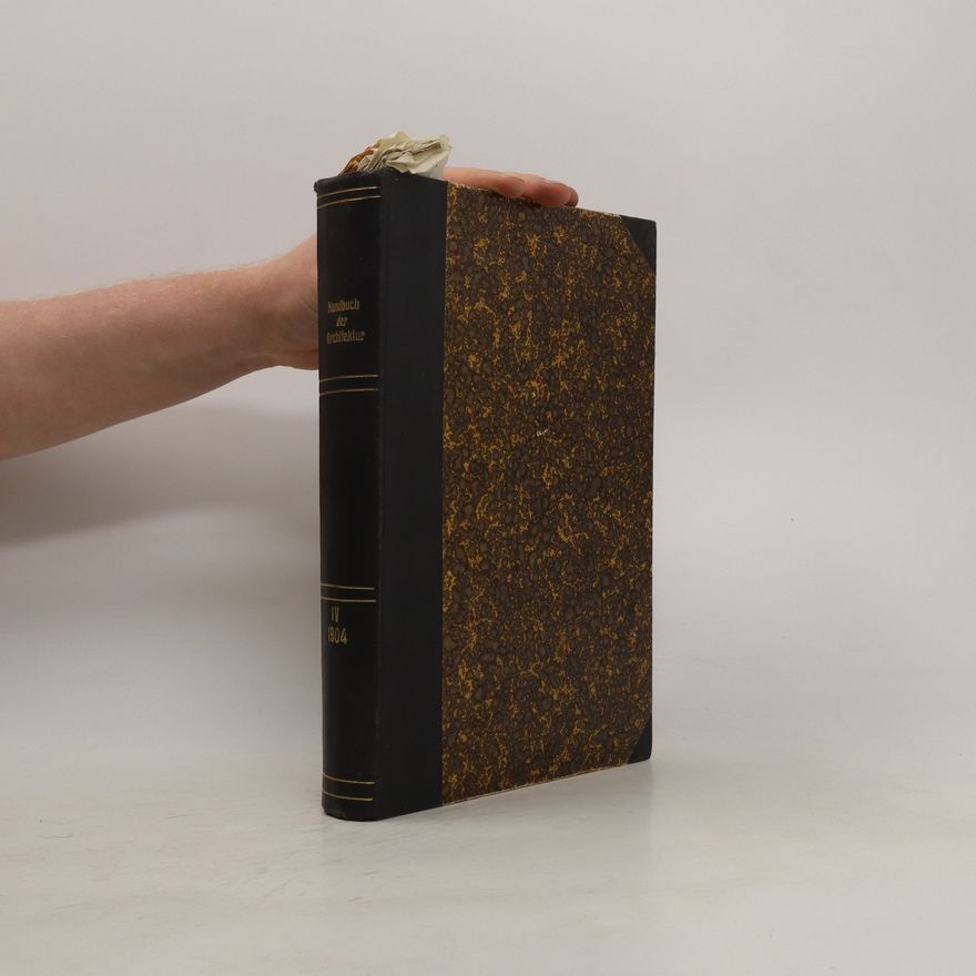 Auteurscollectief Handbuch der Architektur IV. 1904