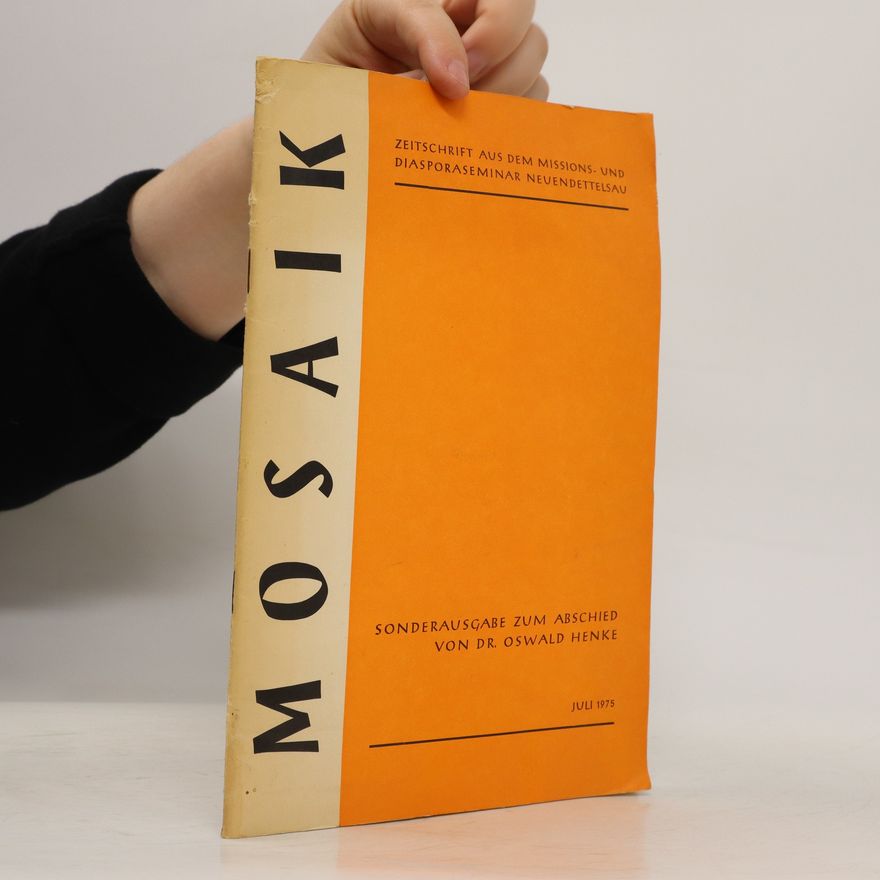 Oswald Henke Mosaik Zeitschrift aus dem Missions
