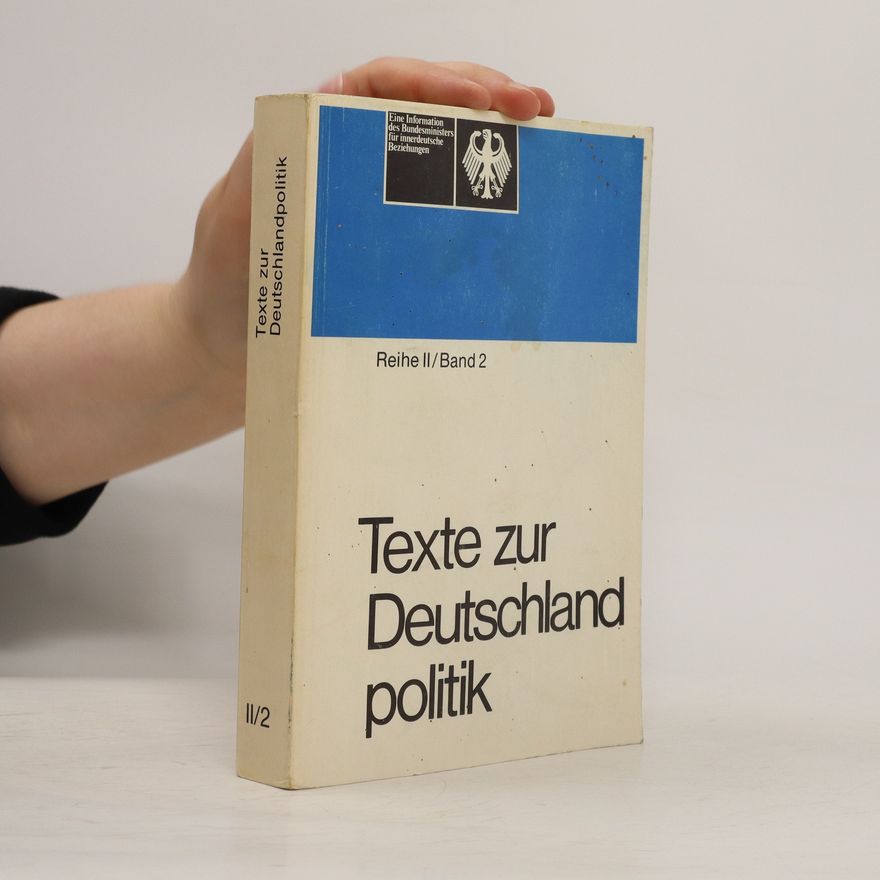 Autorenkollektiv Texte zur Deutschlandpolitik