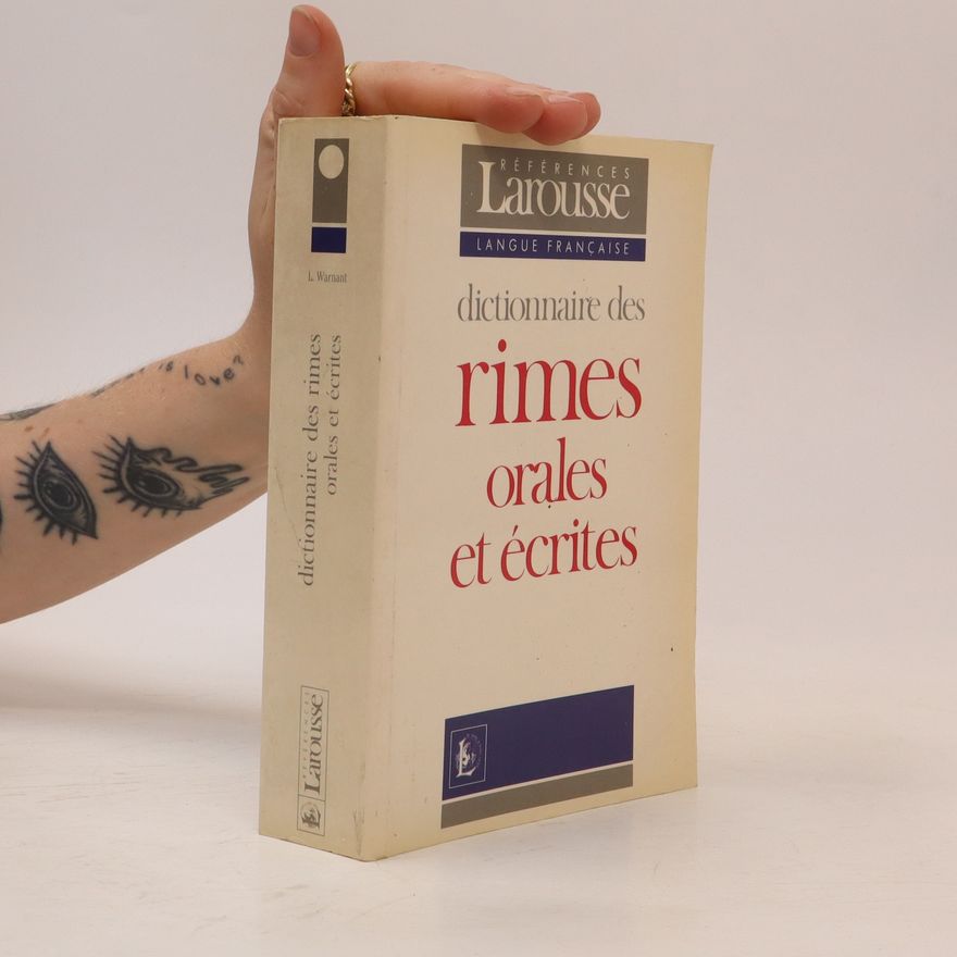 Léon Warnant Dictionnaire des rimes orales et écrites
