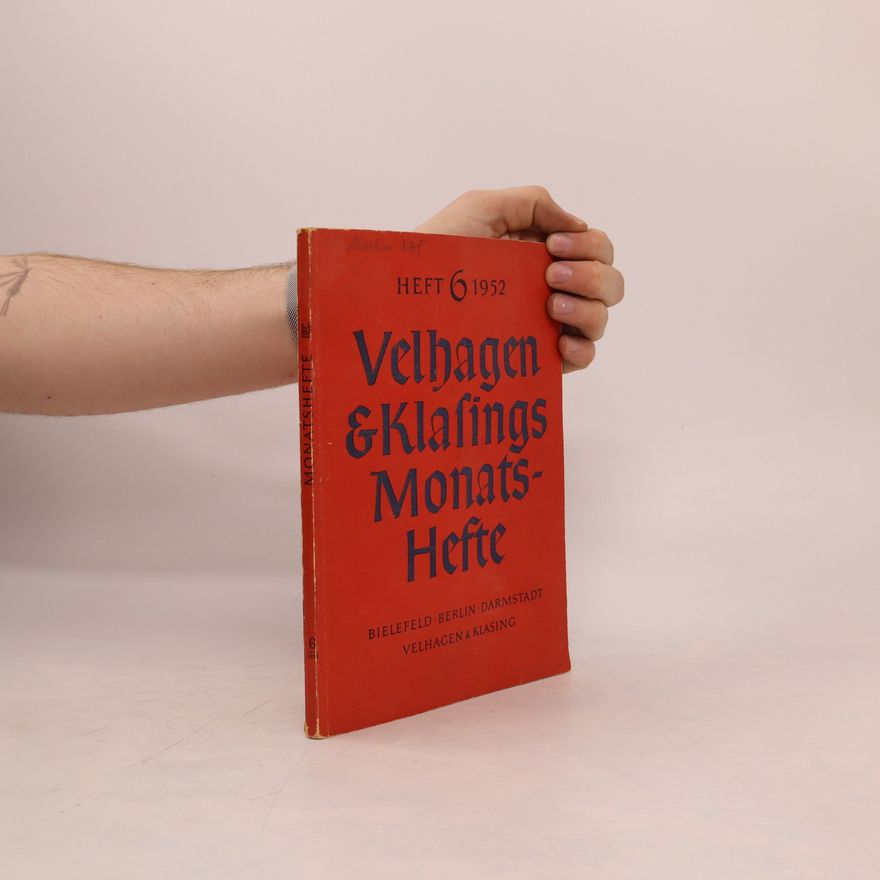 Autorenkollektiv Velhagen & Klasings Monatshefte