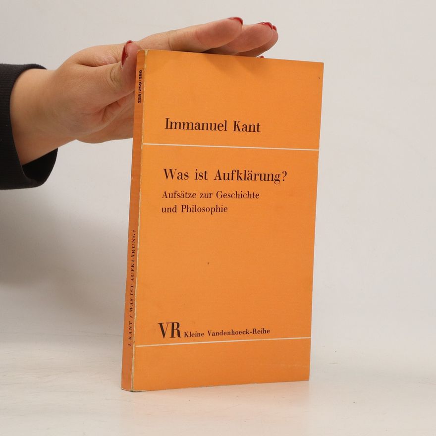 Immanuel Kant Was ist Aufklärung