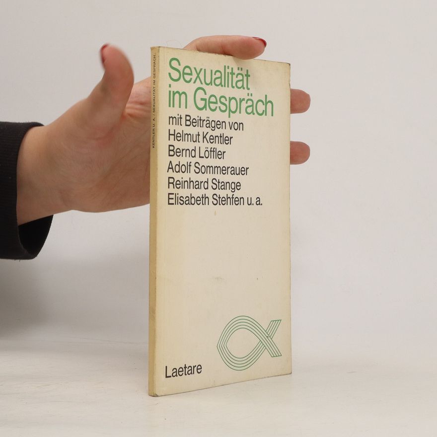Helmut Kentler Sexualität im Gespräch