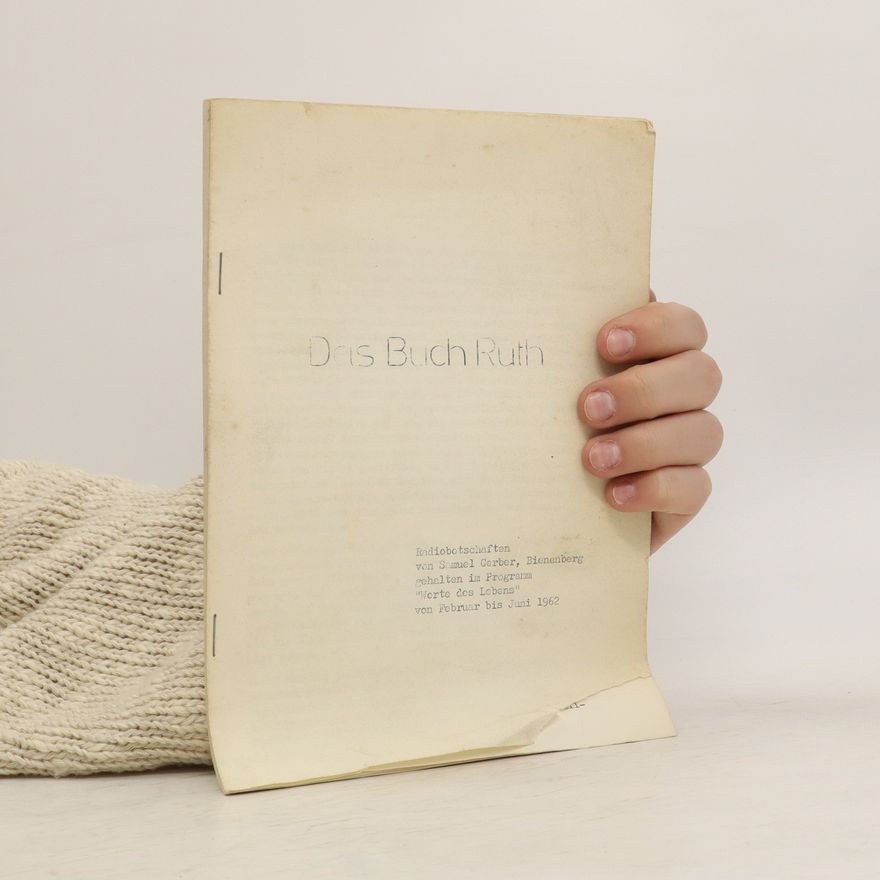 Samuel Gerber Das Buch Ruth