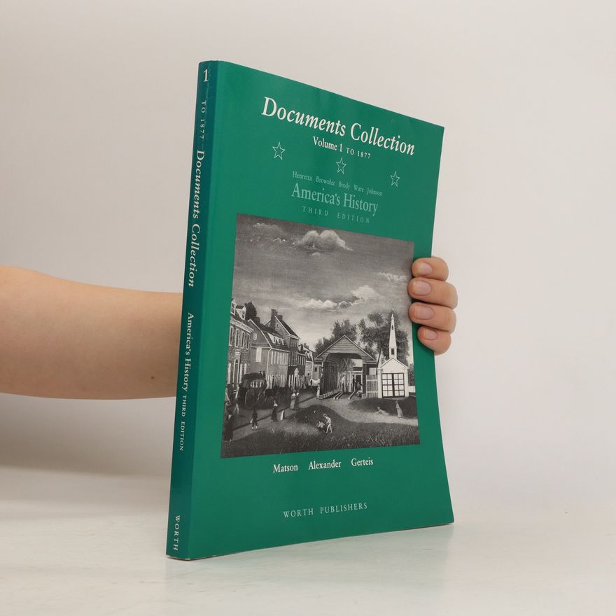 Cathy Matson America's History. Volume 1