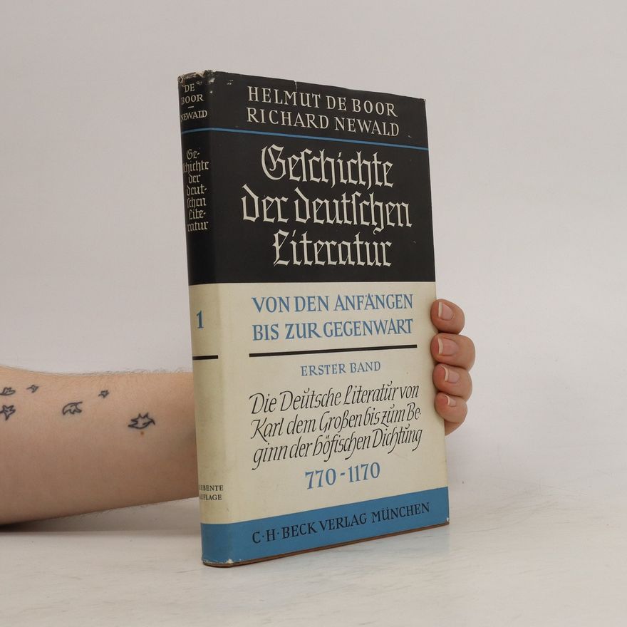Various authors Geschichte der Deutschen Literatur Band IV/I
