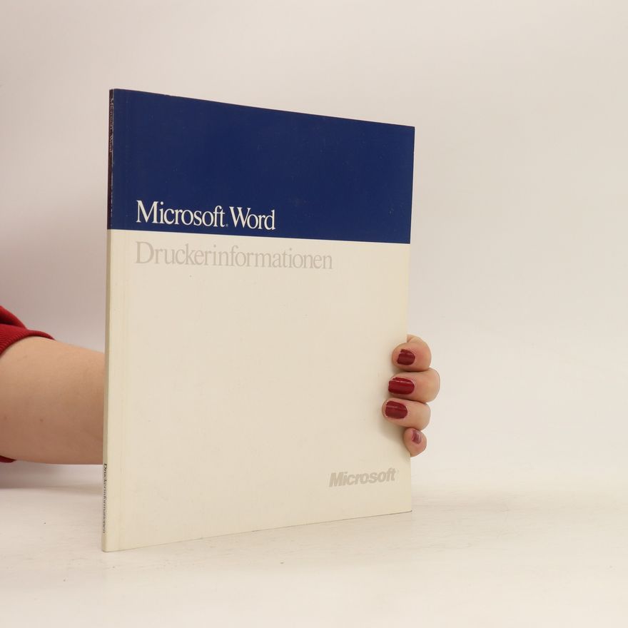 Kolektiv autorů Microsoft Word Druckerinformationen, Kurzübersicht