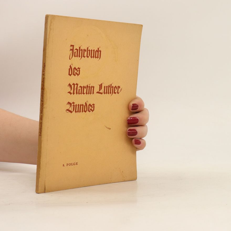 Autorenkollektiv Jahrbuch des Martin Luther Bundes