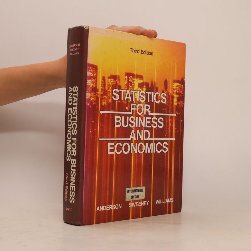 David Anderson Statistics for Business and Economics