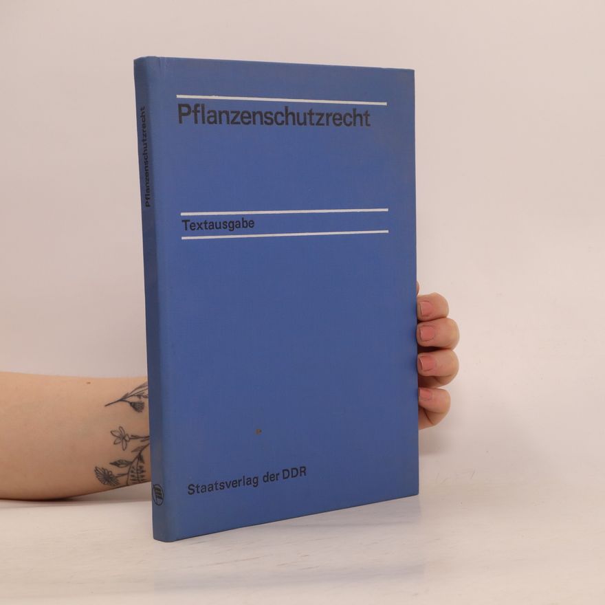 Kolektiv autorů Pflanzenschutzrecht