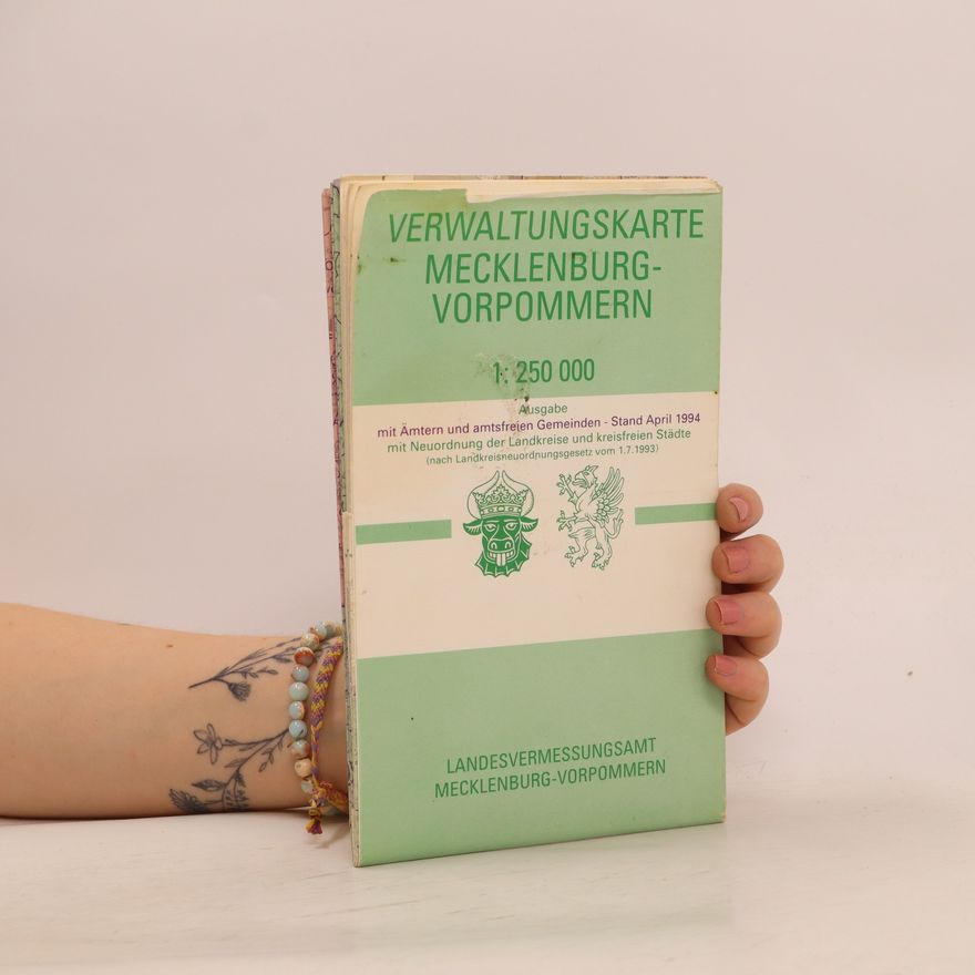 Kolektiv autorů Verwaltungskarte Mecklenburg - Vorpommern